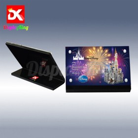 Display King - Acrylic display plaque for Lego The Disney Castle 71040