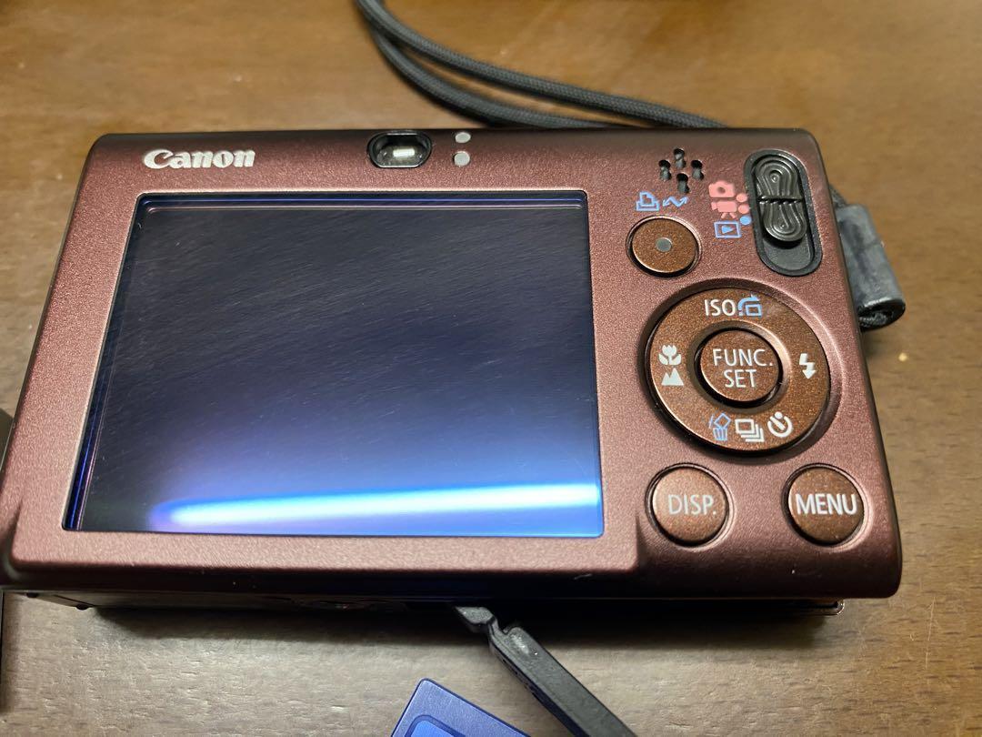Canon IXY Digital 20 IS Brown 8.0 MP Digital Camera Works Canon IXY Digital 20 IS Brown 8.0 MP Digital Camera Works
