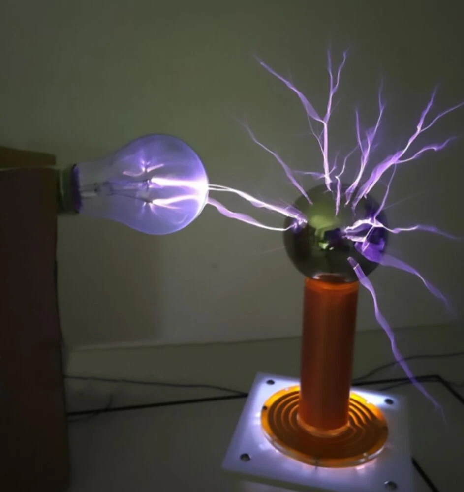 Tesla coil lamp deals