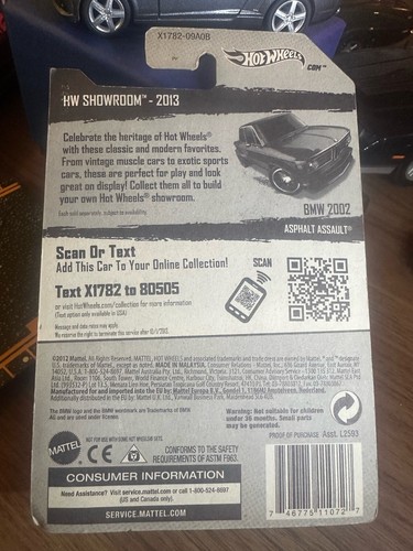 Hot Wheels 1/64 BMW 2002 Car - Green 2012 HW Showroom #154 Rare Color HTF Color - 第 2/2 張圖片