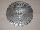 New Listing1930s Delta Tools Machinery Milwaukee nameplate 4 bandsaw table saw logo plaque
