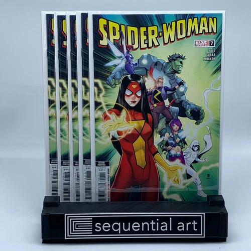 Spider-Woman 2023 #7 2nd Print Paco Medina NM 5x Copies 1st App Liberty Assembly