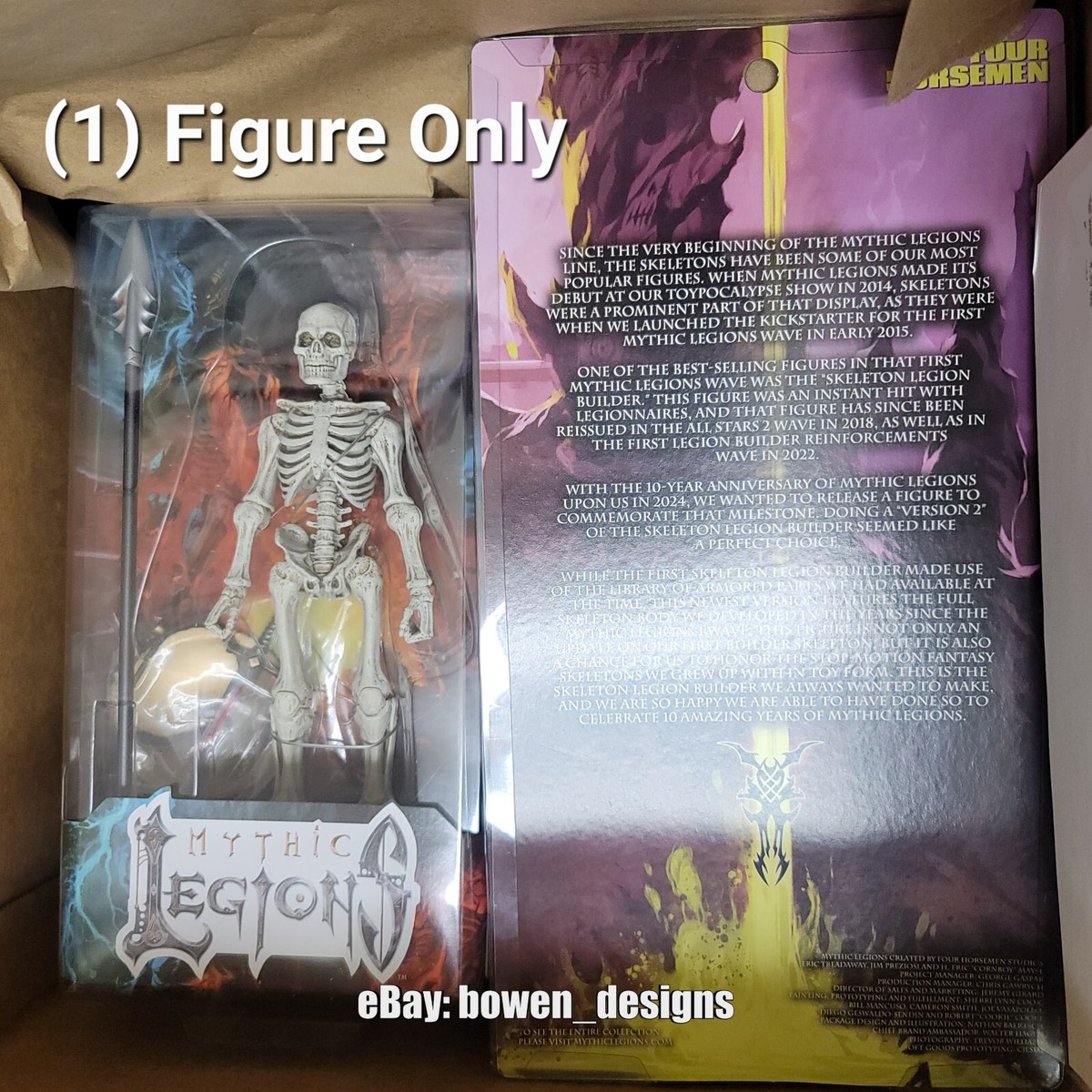 4HS Exclusive 2024 Mythic Legions Necronominus SKELETON
