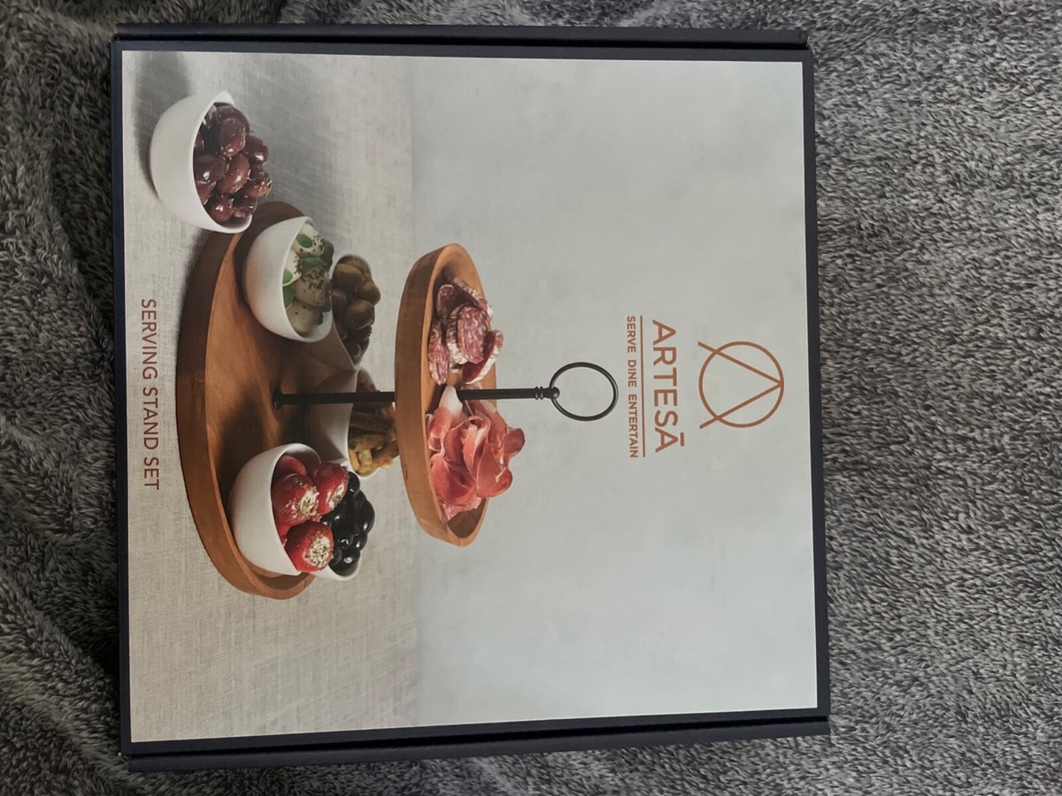 Kitchen Craft Artesa Serving Set Tier Cake Stand for sale online