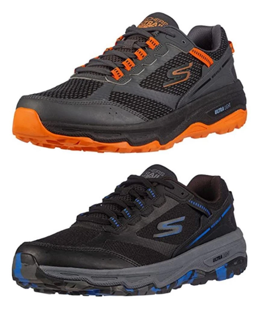 Skechers Men&#039;s Leather Textile Water Repellent Trail Sneakers Med X | eBay