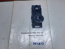 comment on film avec la camera Nizo F A 3