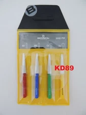 Bergeon 30102-P04 SET of 4 Oilers for watchamkers with protecting-cap SWISS