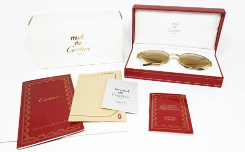 Acessórios Vintage década de 1980 Cartier