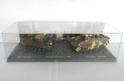 Tanks - Remagen (Germany),1945 M26 '' Pershing '' Vs Panzerjäger '' Jagdtiger '' -