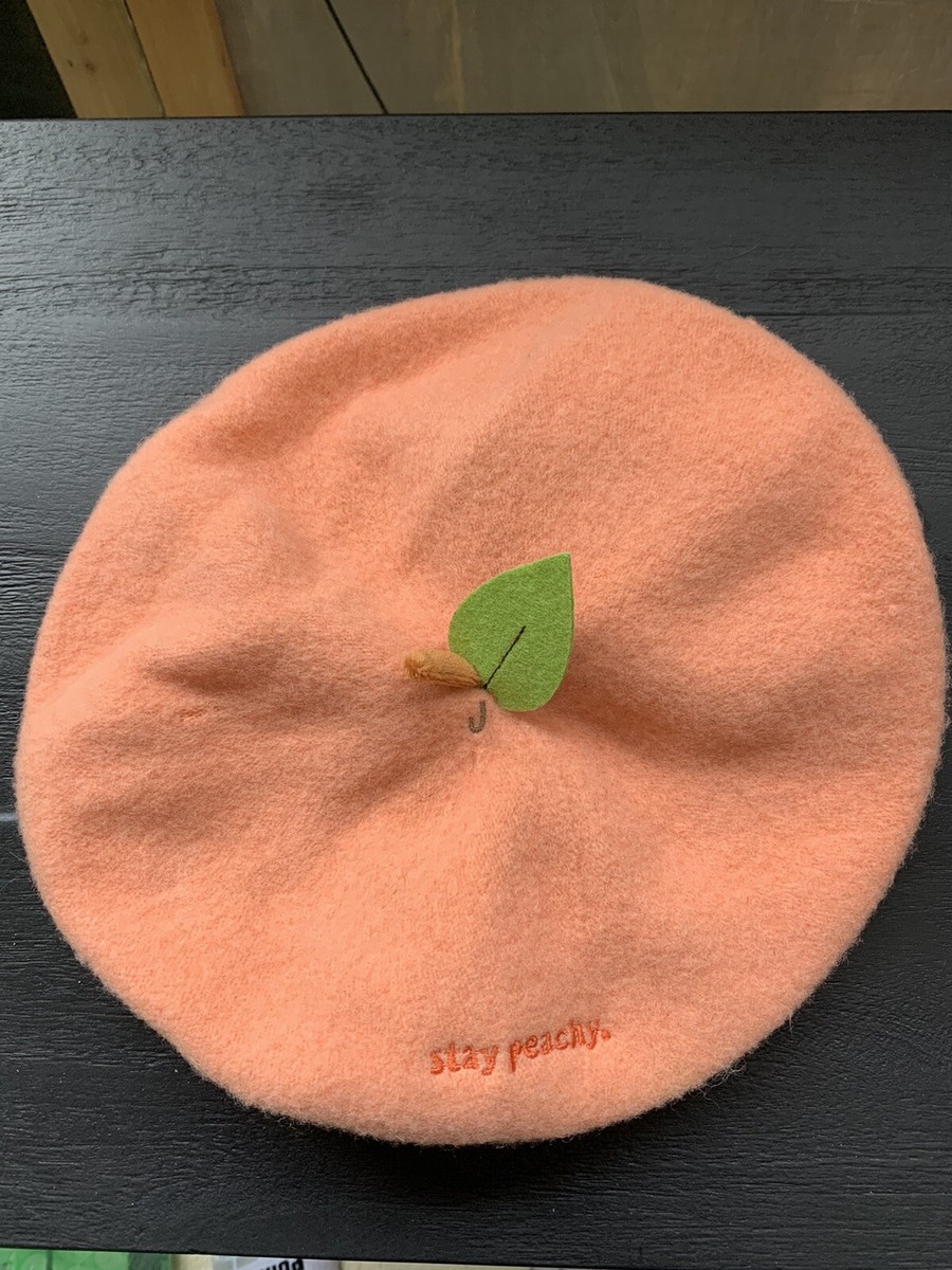 Stay Peachy Peachy Beret