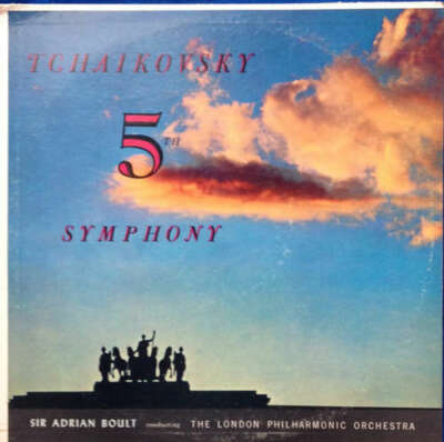 Tchaikovsky*, Sir Adrian Boult, Das Londoner P LP Mono Vinyl Scha