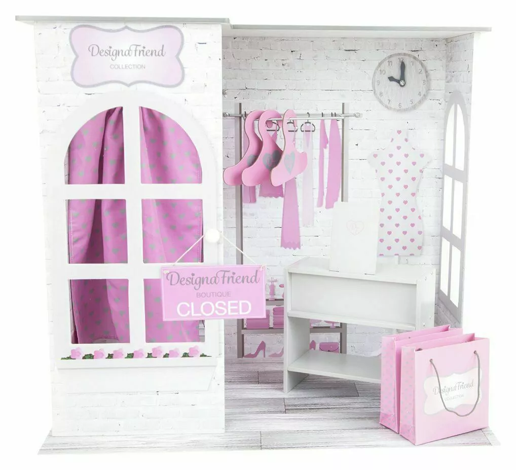 Buy Designafriend Wooden Dolls House, Doll houses