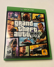 Rockstar Games Grand Theft Auto V GTA 5 Xbox One Complete Case Map Manual 2014