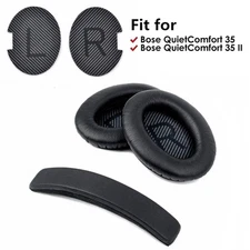 Replacement Ear Pads Cushion for Bose QuietComfort QC35/QC35 II Headphone Earpad
