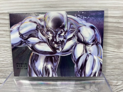 #ad #ad 1994 Flair Marvel Power Blast SILVER SURFER 14 of 18 $5.99