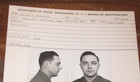 1951 Mugshot Card Convict Child Molester Incest Walter Kaminsky Binghamton, NY — photo 3