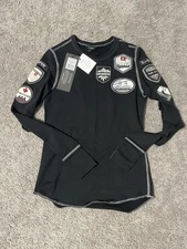 Alp N Rock Jet Setter Crew In Black Size Small