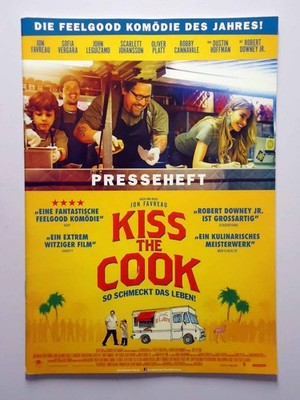 Kiss The Cook - Robert Downey jr. - Oliver Platt - Dustin Hoffman - Presseheft