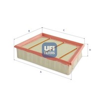 UFI Luftfilter 30.698.00 Filtereinsatz FüR Porsche 911 992 Targa Carrera 992110