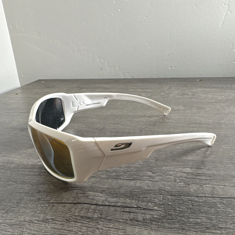 Gafas de sol Julbo Rookie blancas plateadas cuadradas SOLO MARCOS hechas en Rumania Foto 4 de 4