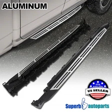 Fits 2019-2020 BMW G05 OE X5 Aluminum Side Step Bar Nerf Running Board Pair