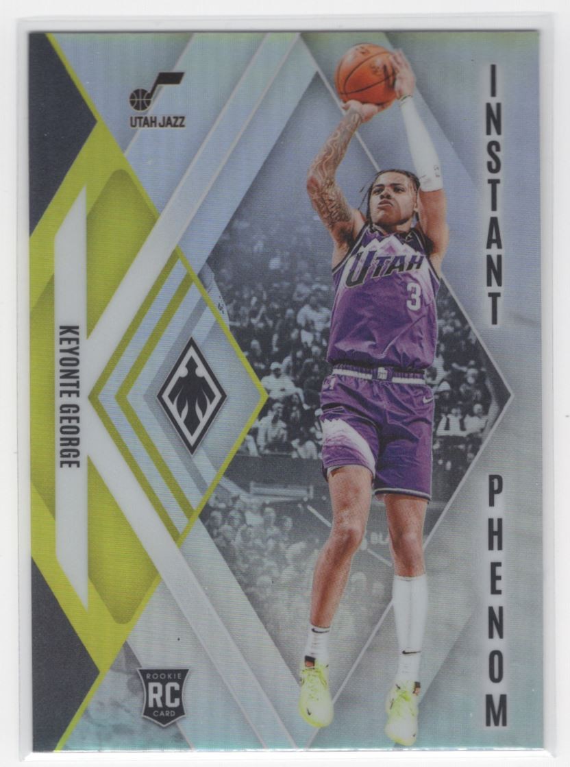 #5 Keyonte George 2023-24 Phoenix Instant Phenom Silver RC Utah Jazz