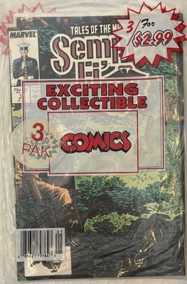 Vintage 3 Comic Pack Batman Detective #662 & Marvel Tales of the Moon #95 Sealed