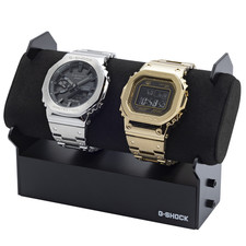 G-SHOCK Watch Display Mount Stand for 2 Watches Black GS-WATMNT-W