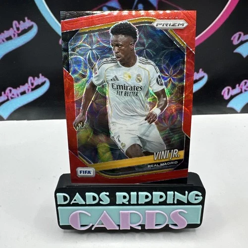 2025-26 Panini Prizm Fifa Choice Vini Jr. Red Choice Prizm #/88