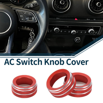 3pcs AC Klimaanlage Klima Heizung Steuerung Schalterknopf für Audi A3 8V 14-20