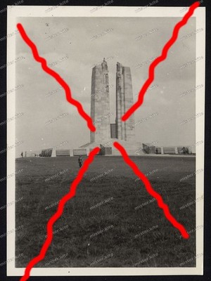 Foto-Canadian National Vimy Memorial-Givenchy-en-Gohelle-Frankreich-1940-6