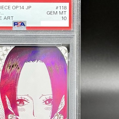 PSA 10 Boa Hancock I'm scared OP14-118 Azure Sea's Seven ONE