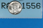 1944 BU 10C MERCURY HEAD SILVER DIME Early US Type RAW-1556
