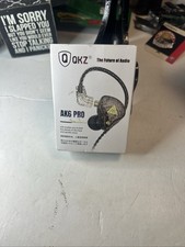 QKZ AK6 Pro IEM for Gaming Earbuds with Microphone in Ear Monitor Headphones 