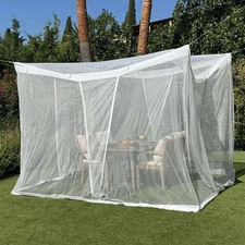 Mosquito Net for Patio 10 x 10 FT | Very Large Sizes & Fabric Designed for Ou...