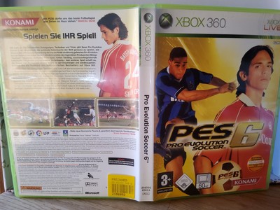 PES 6 PRO EVOLUTION SOCCER |XBOX 360| sehr gut erhalten