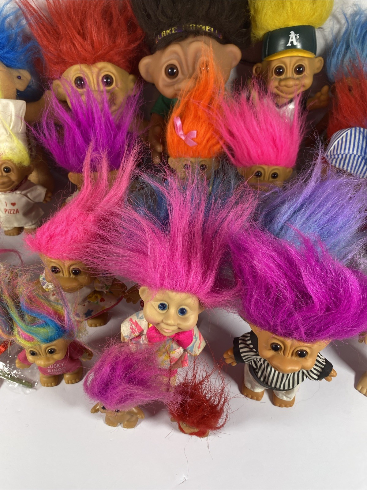 Lot Of 25 Russ Trolls Rare Dam Trolls Applause Trolls All From 70s 80s 90s