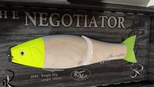 RomanMade NEGOTIATOR Natural Wood Chart Event Limited Color Yellow Head Lure