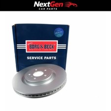 2 x Front Brake Discs Borg & Beck for Nissan 370Z 06/09-