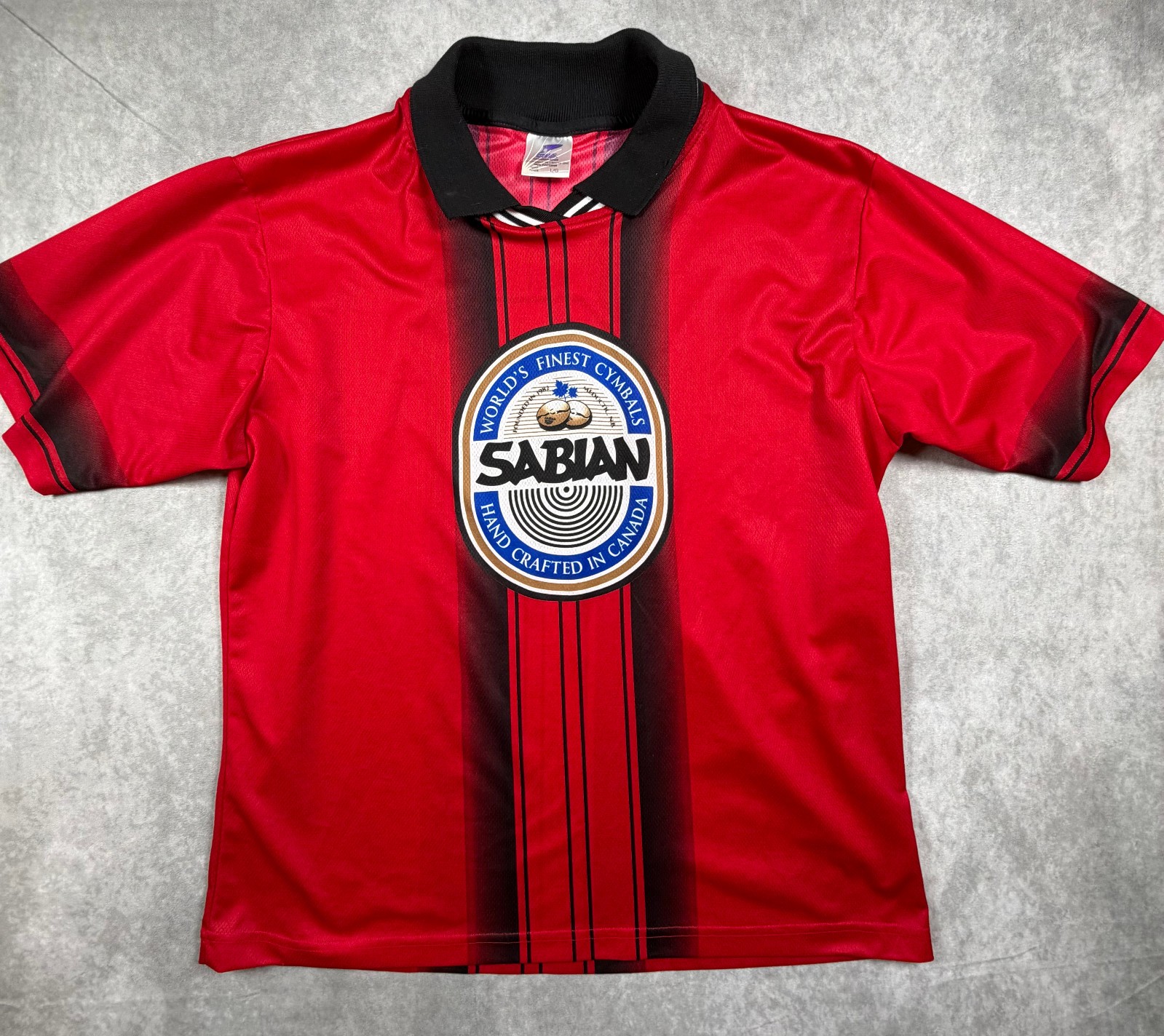 Sabian Vintage Mens Soccer Jersey Shirt Red Dynamic Team Sports L Canada