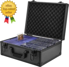 Toploader Storage Box for 3" X 4" 35Pt Rigid Card  Top Loader Card Storage Hard