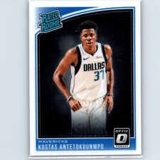 2018-19 Panini Donruss Optic - Rated Rookie Kostas Antetokounmpo #185