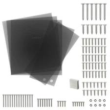 V2 Plexiglass Kit for Prusa V2 Compatible with IKEA Lack 3D Printer Enclosure | 
