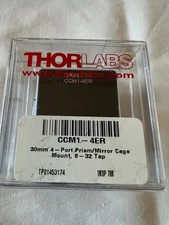 Thorlabs CCM1-4ER 30 mm 4-Port Prism/Mirror Cage Mount, 8-32 Tap