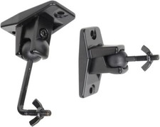Speaker Wall Ceiling Mount Bracket One Pair for Universal Satellite, Fits Keyhol