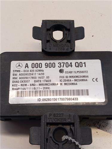 STEUERGERÄT VERSCHEIDENES C Mercedes-Benz A (W176) A0009003704 - Bild 2 von 3