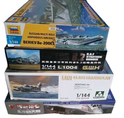 KONVOLUT 1:144 ,Takom 3002,GWH 1004,Zvezda7034 ,Puzzle4D,gebraucht
