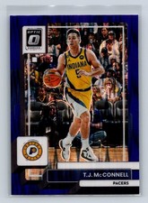 2022-23 Donruss Optic T.J. McConnell Purple Shock 81