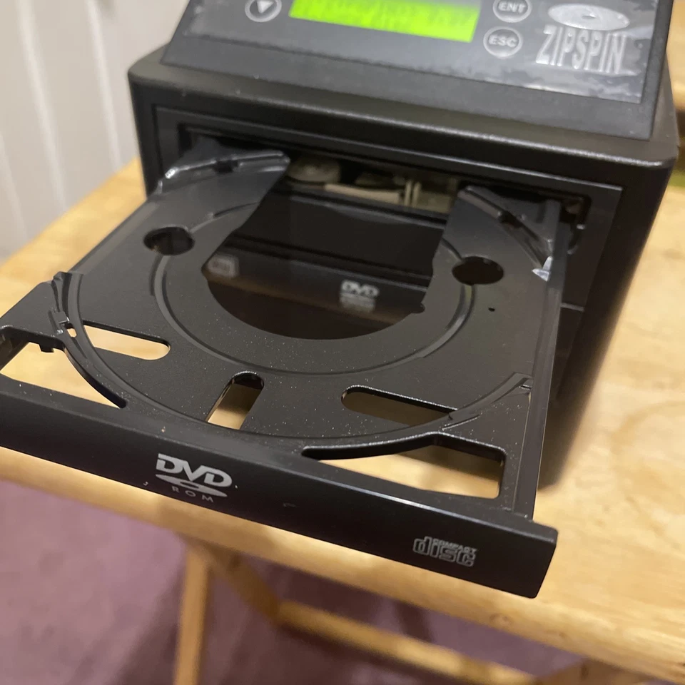 Usado Zipspin CD/DVD Duplicador CD DVD Copiadora - Sem Folheto de Instruções - Imagem 3 de 4
