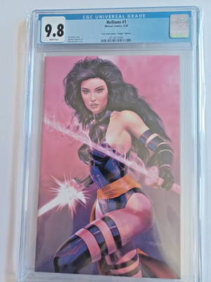 Hellions #1 Mayhew Psylocke East Side Virgin Variant - 2020 - CGC 9.8